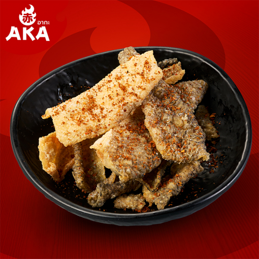 AKA8000007 หนังปลาแซลมอนหม่าล่า